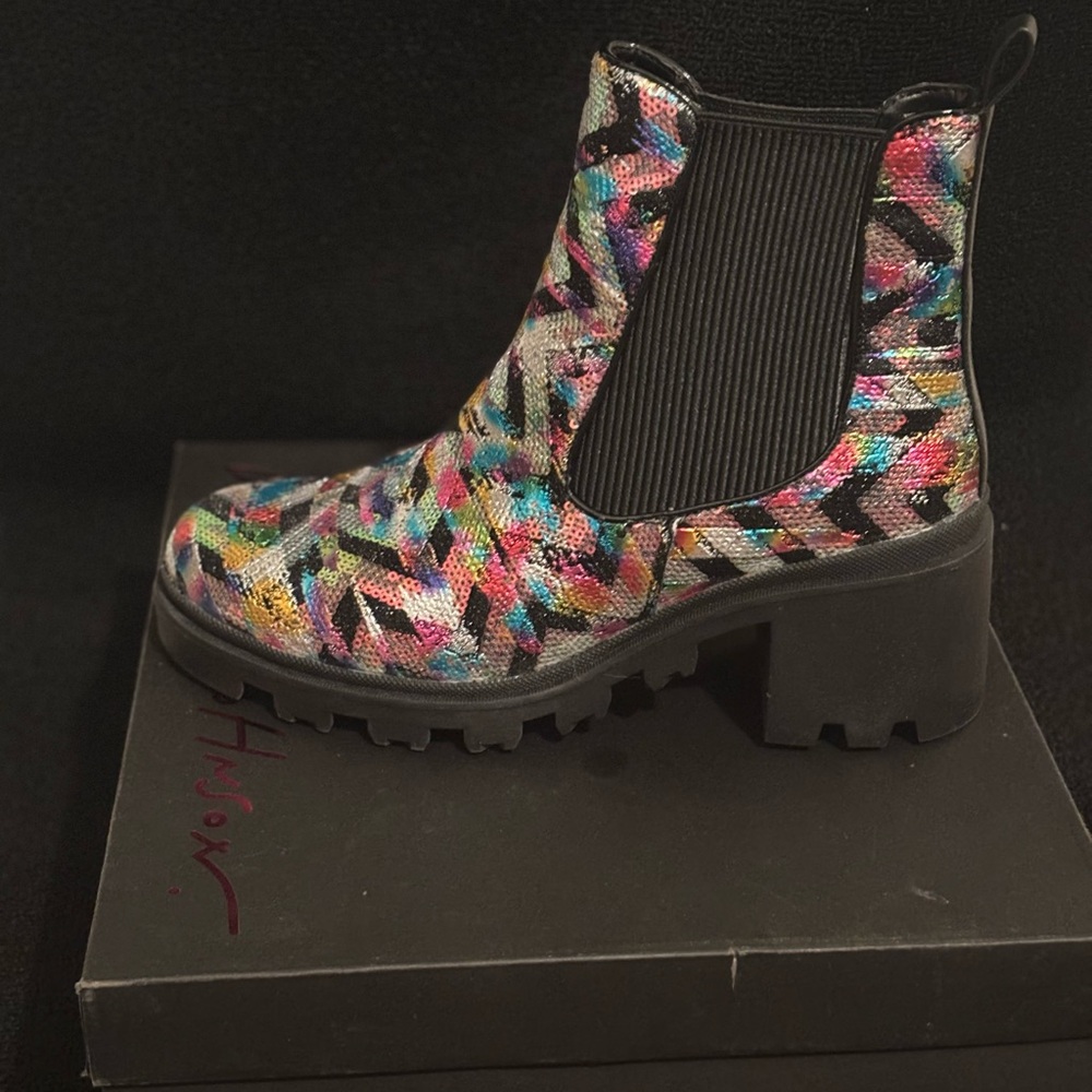 Multicolored Platform Boot - image 1